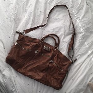 Marc By Marc Jacobs Zipper Weekender Crossbody Bag